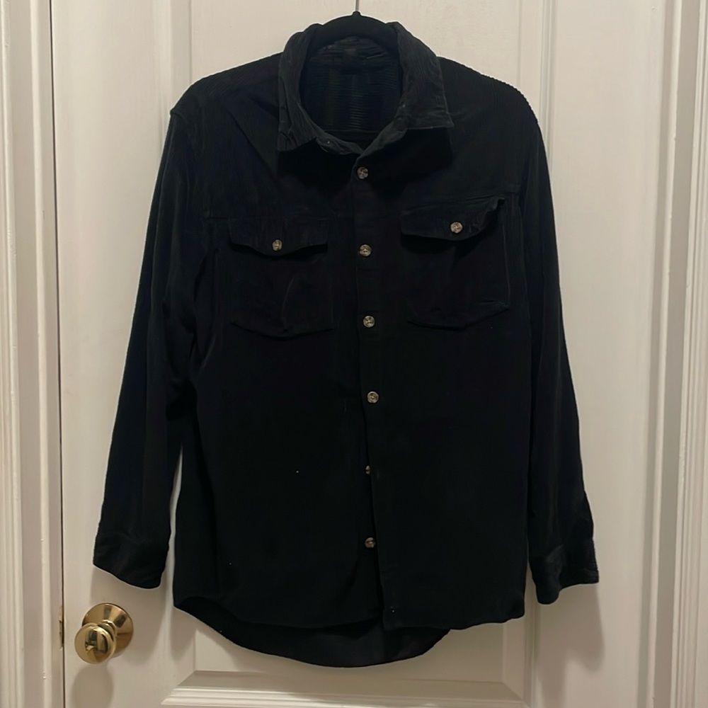 Roxy Corduroy Long Sleeve Shirt - XS